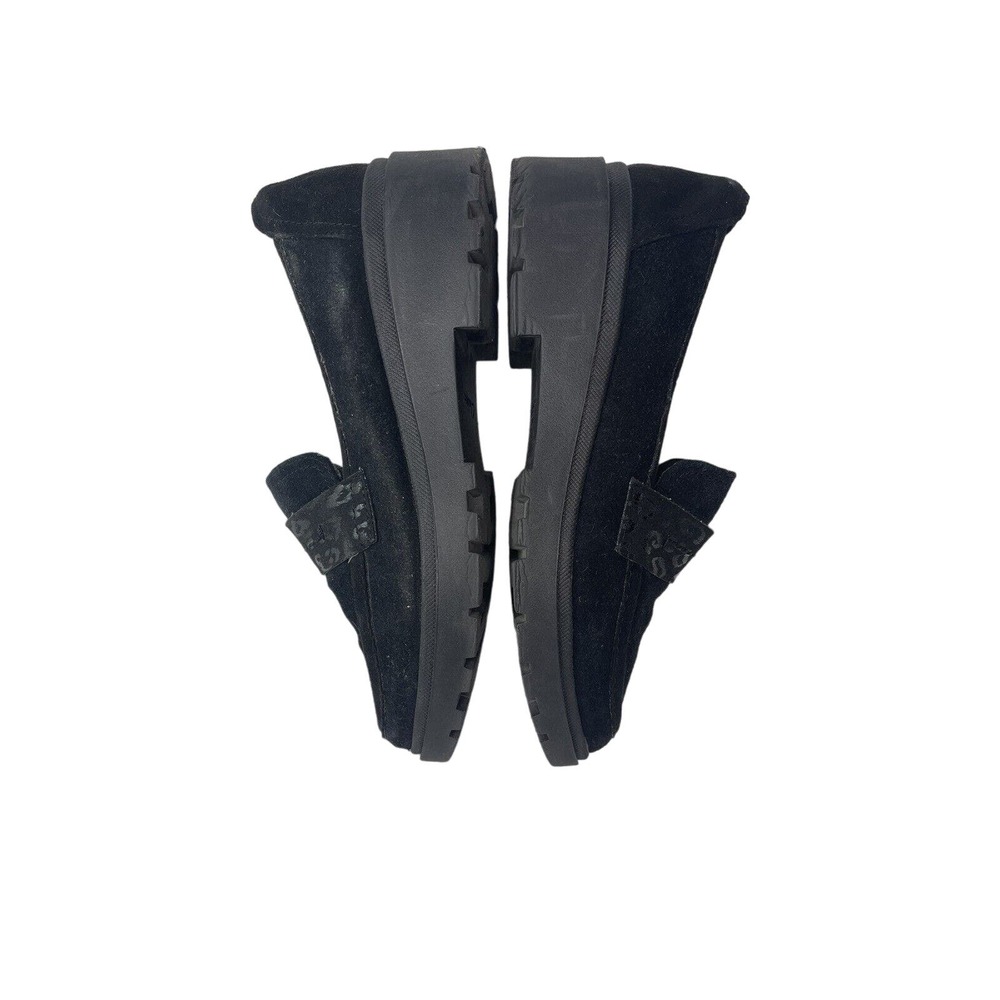CLARKS‎ Collection Black Suede Loafers